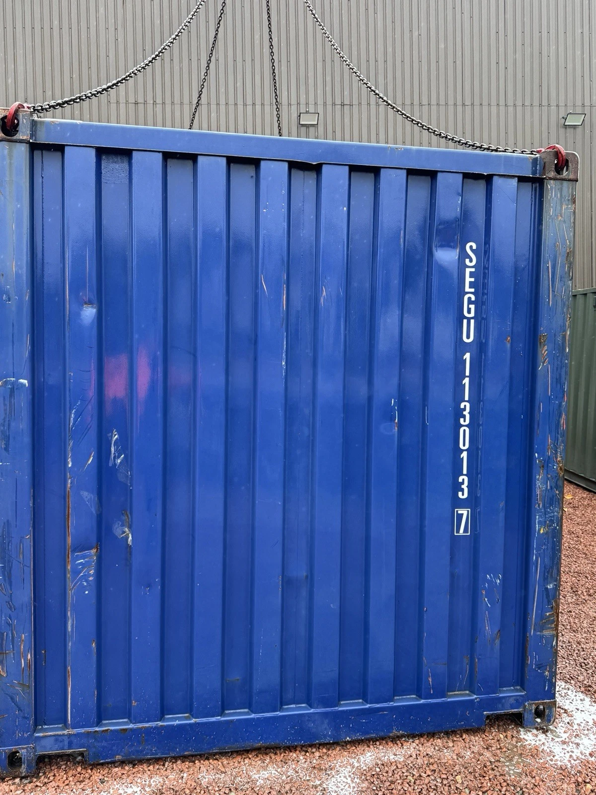 20ft Cargo Worthy Dry Used Shipping Container - Image 5