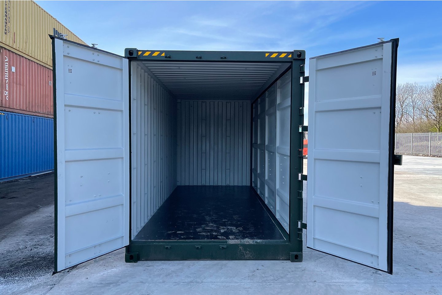 Used 20Ft Open Side / Full Side Access Container - Image 2