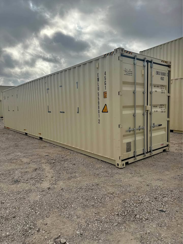 40ft One Trip High Cube Shipping Container – Double Doors, Lockbox, & Easy-Open Handles! - Image 5