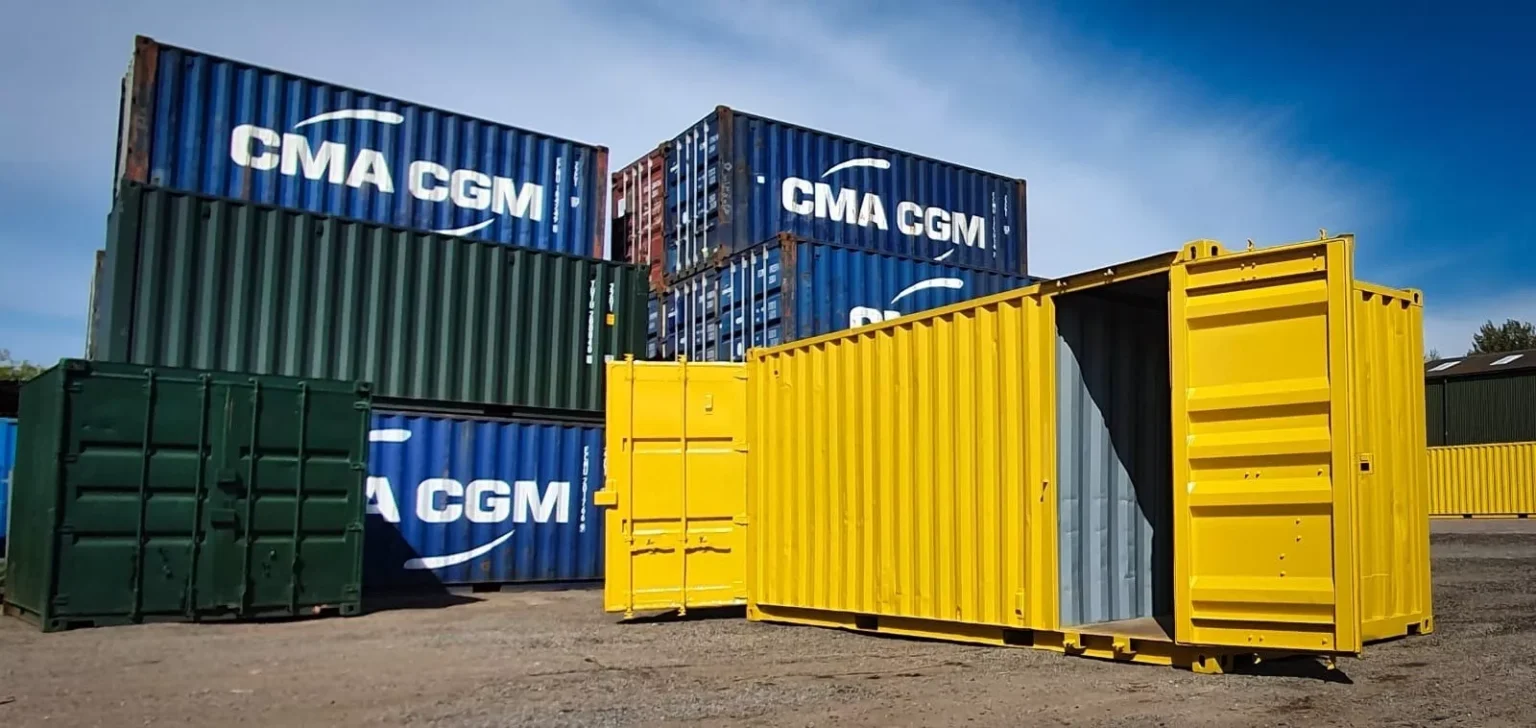 20×8 Container With Side Door to store room With Secure anti vandal Lock Boxes - Image 6