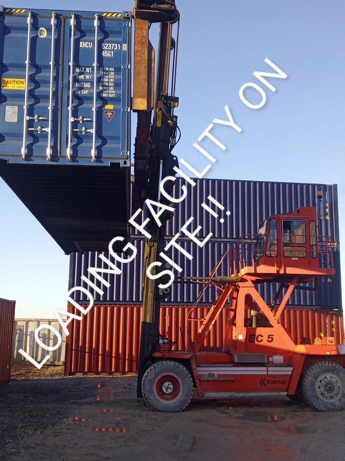 40ft X 8ft High Cube New 1 trip SHIPPING CONTAINER. - Image 3