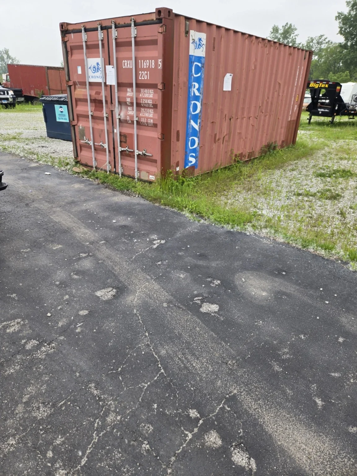 Durable & Affordable Used 20′ Storage Containers / Storage Pods - Image 2