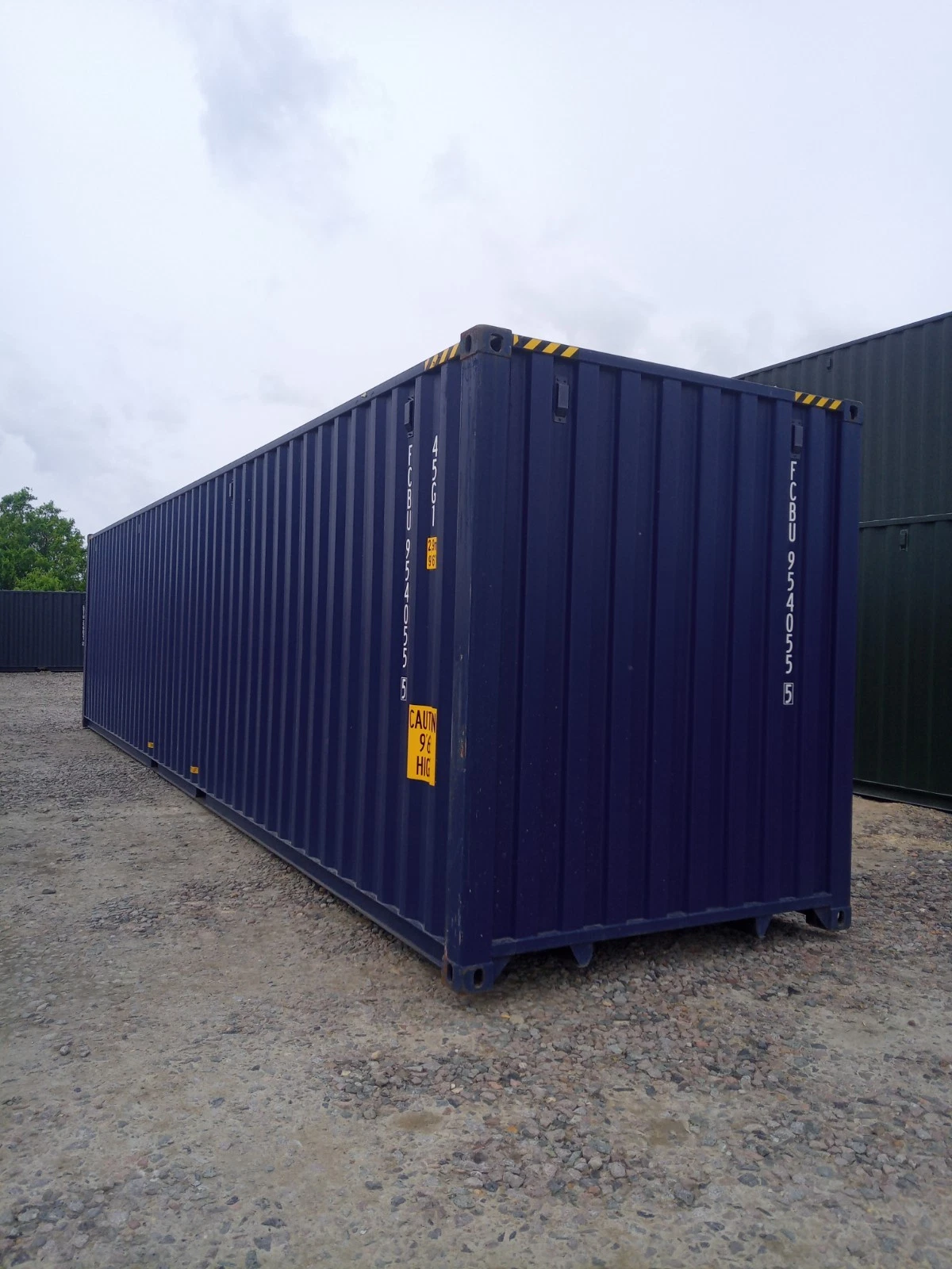 40ft X 8ft High Cube New 1 trip SHIPPING CONTAINER. - Image 6